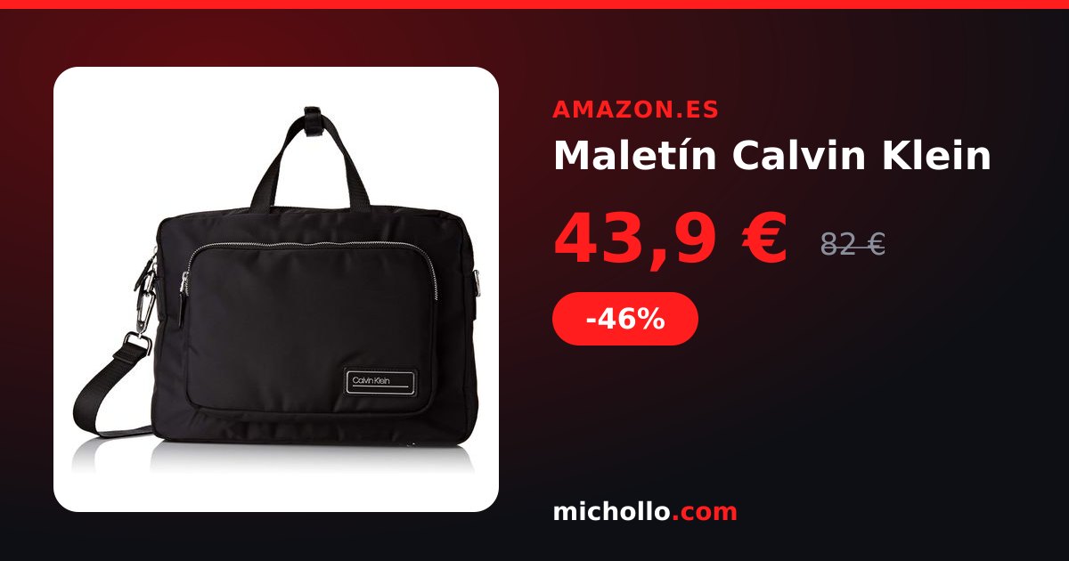 Maletín Calvin Klein